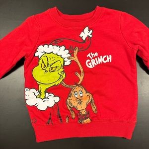 Toddler grinch sweatshirt